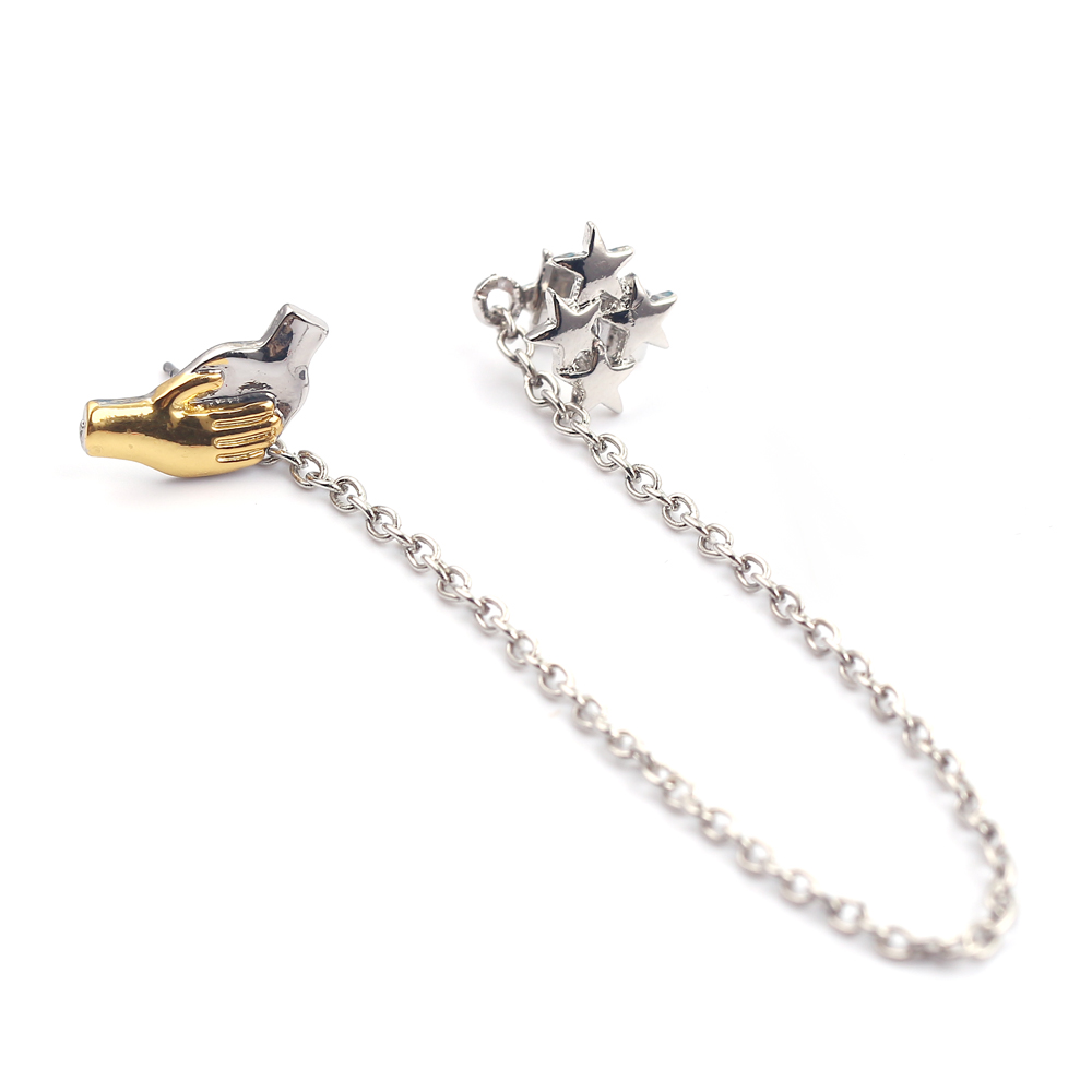 Women'S Ear Accessories - Hip Hop Punk Star Tassel Pendant