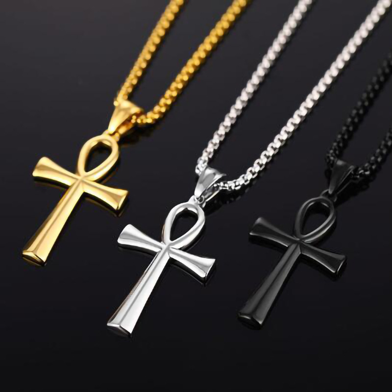 Stainless Steel Egyptian Ankh  - Women'S Egyptian Accessories recension och pris