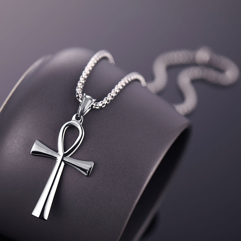 Stainless Steel Egyptian Ankh  - Women'S Egyptian Accessories recension och pris