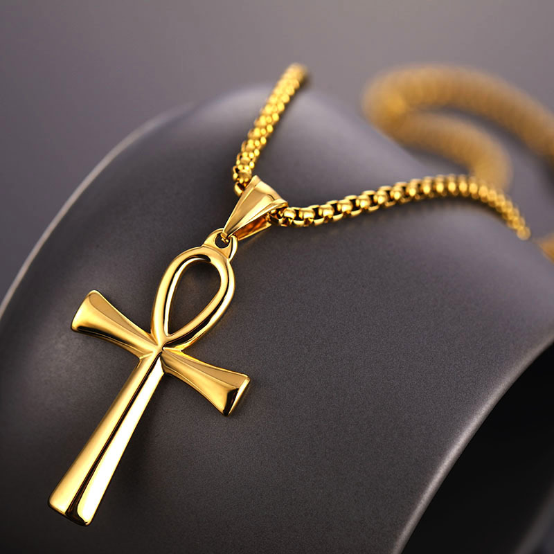 Stainless Steel Egyptian Ankh  - Women'S Egyptian Accessories recension och pris