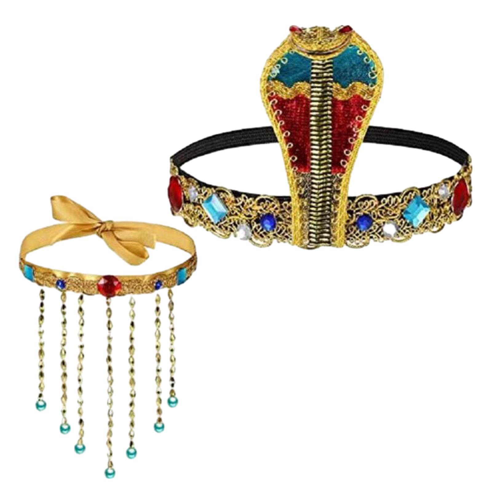 2 Pieces Egyptian Costume Acce - Women'S Egyptian Accessories recension och pris