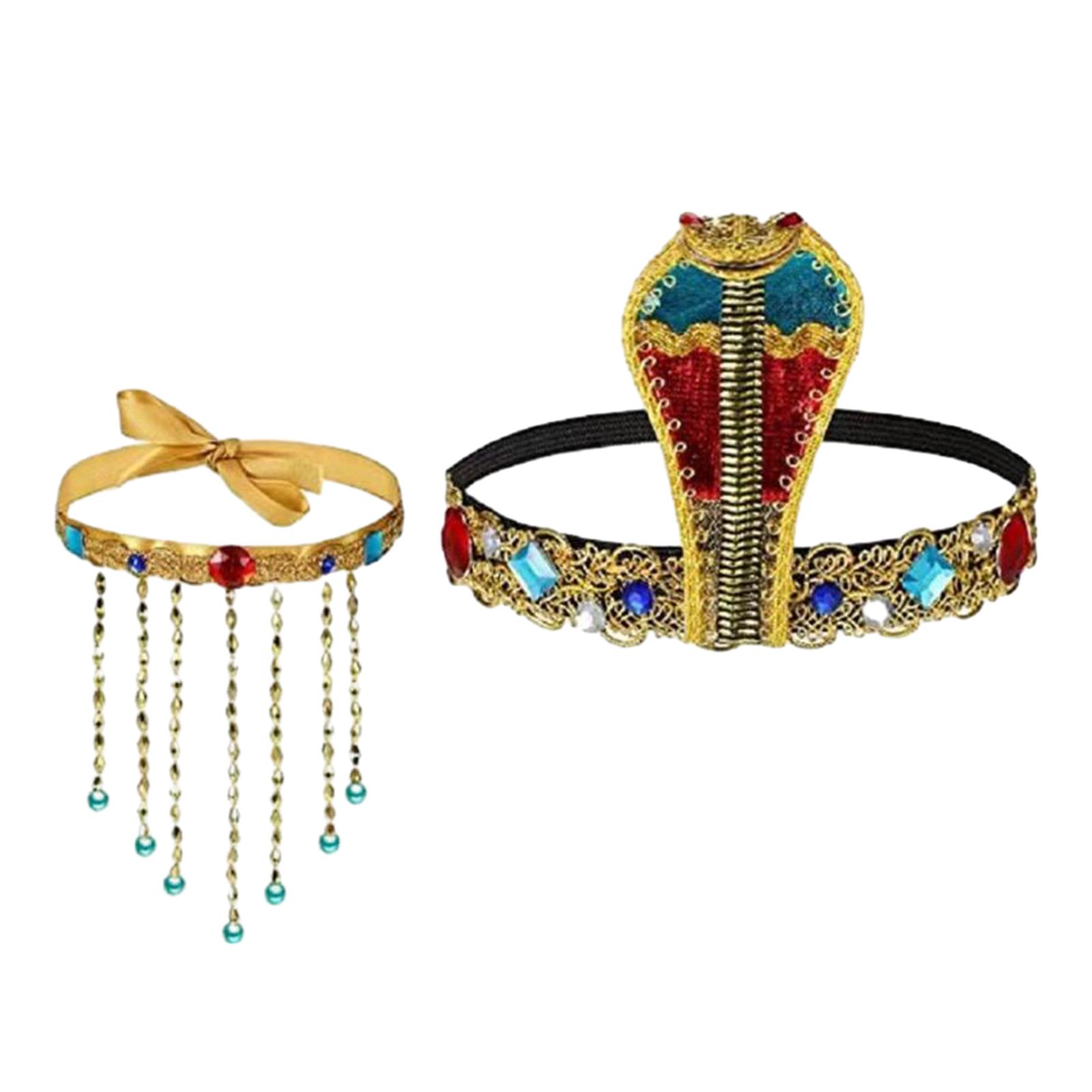 2 Pieces Egyptian Costume Acce - Women'S Egyptian Accessories recension och pris
