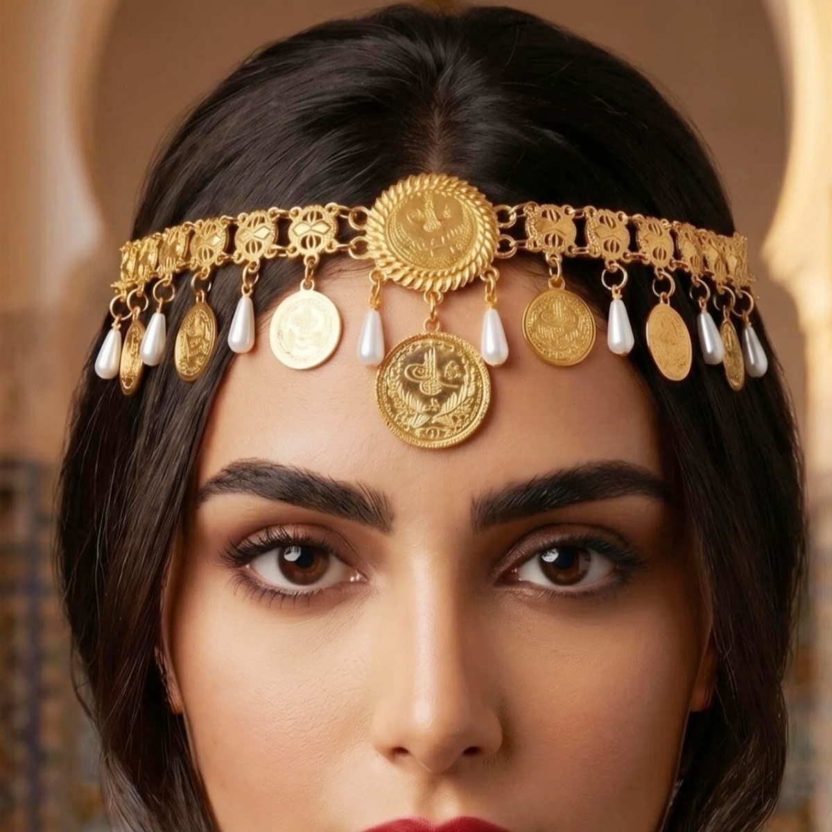 Kurdish Headpiece Jewelry Egyp - Women'S Egyptian Accessories recension och pris
