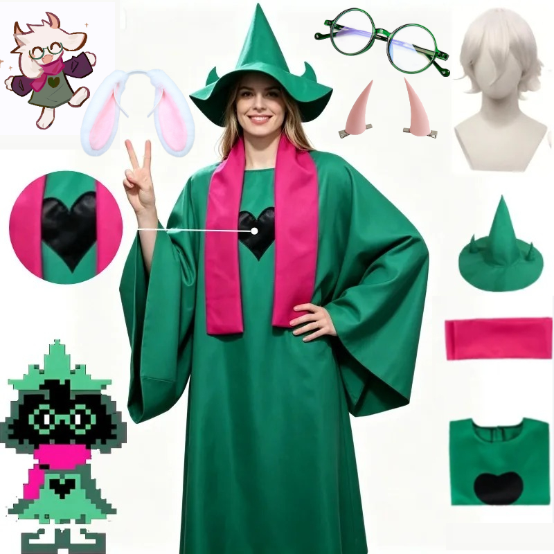 Deltarune Ralsei Cosplay Costu - Women'S Ear Accessories recension och pris