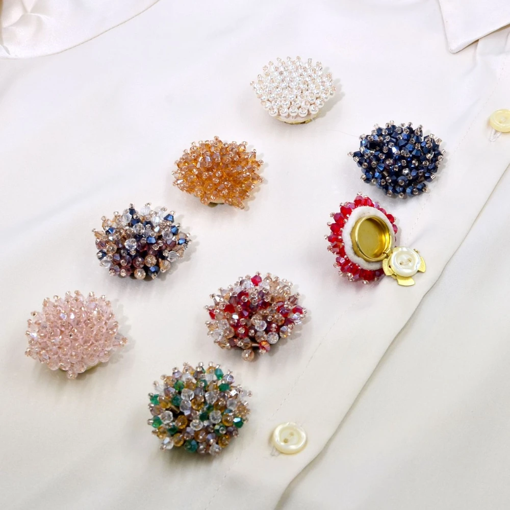 2PCS Elegant Button Covers Han - Women Accessories Trending recension och pris