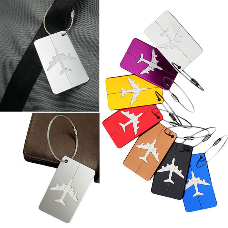 New Fashion Luggage Tags Alumi - Women Accessories Name recension och pris