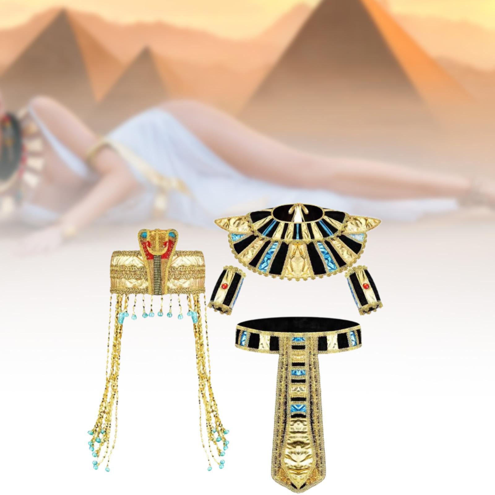 5Pcs Womens Egyptian Costume A - Women'S Egyptian Accessories recension och pris