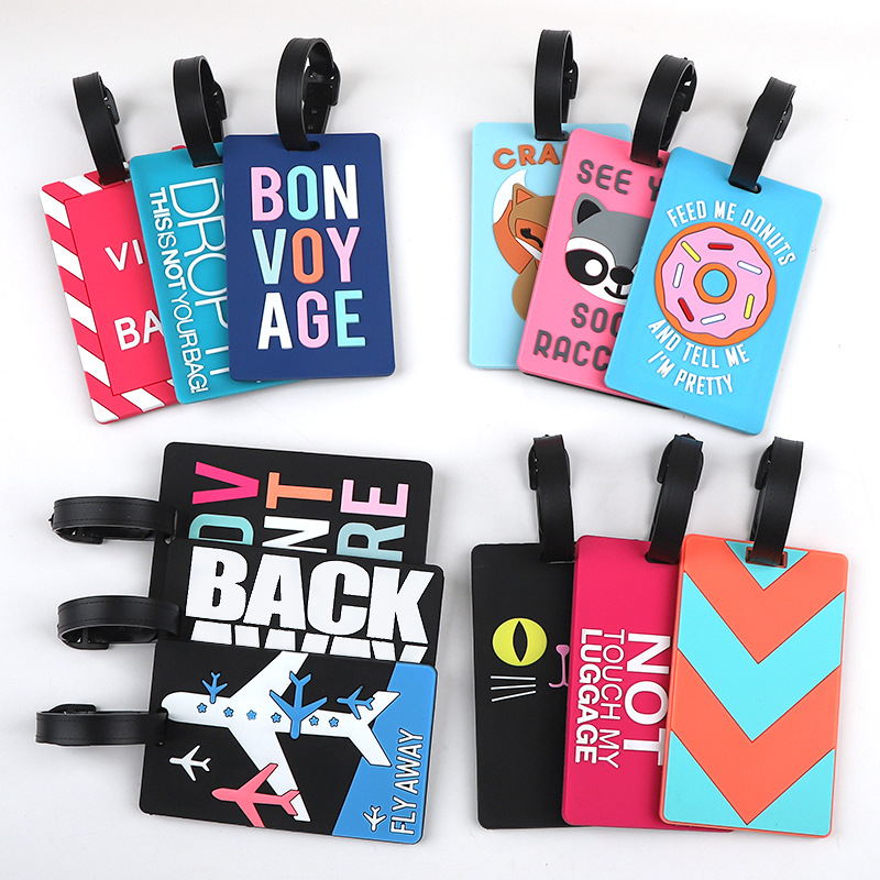 1pc Cartoon Animal PVC Luggage - Women Accessories Name recension och pris