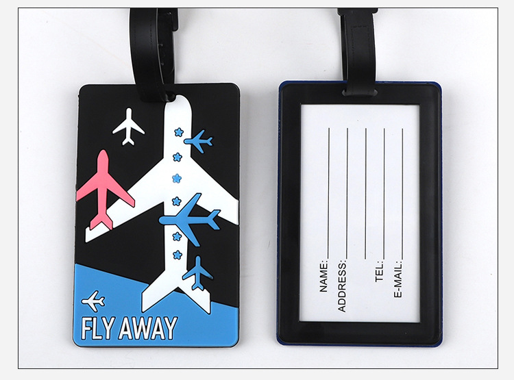1pc Cartoon Animal PVC Luggage - Women Accessories Name recension och pris