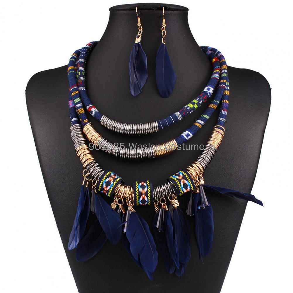 2Pcs/Set Egypt Feather Tassel  - Women Accessories In Egypt recension och pris