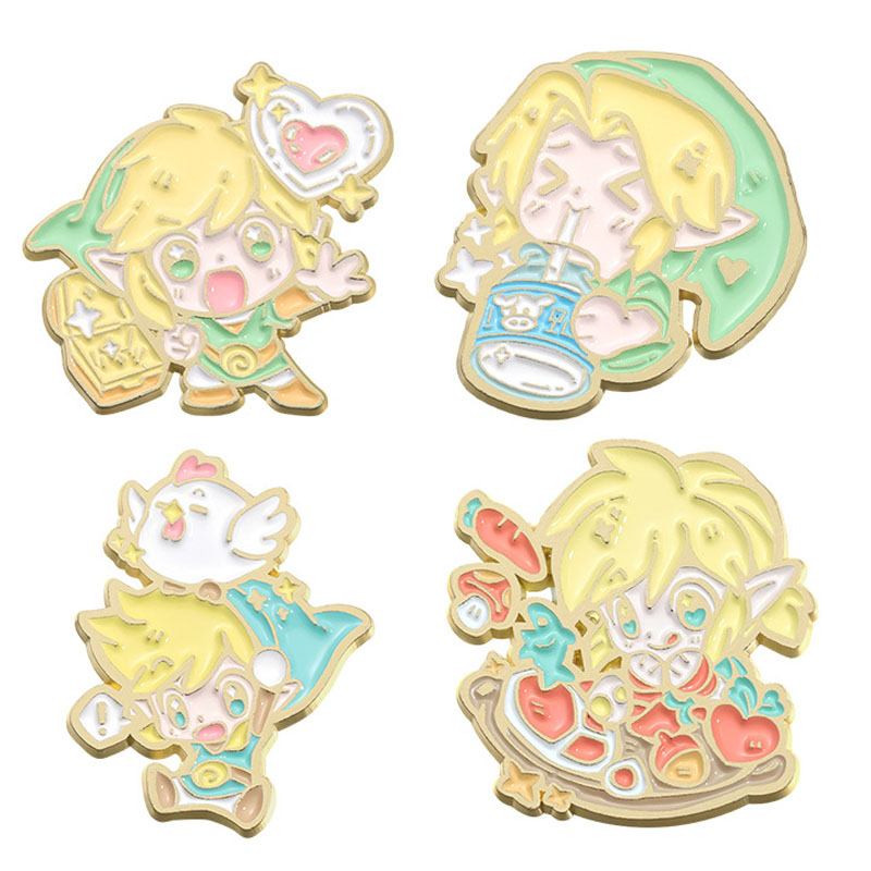 Adventure Game Badges Enamel P - Women Accessories Trending recension och pris