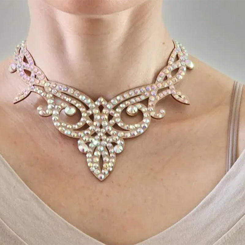Belly Dance Sparkle Necklace C - Women Accessories In Egypt recension och pris