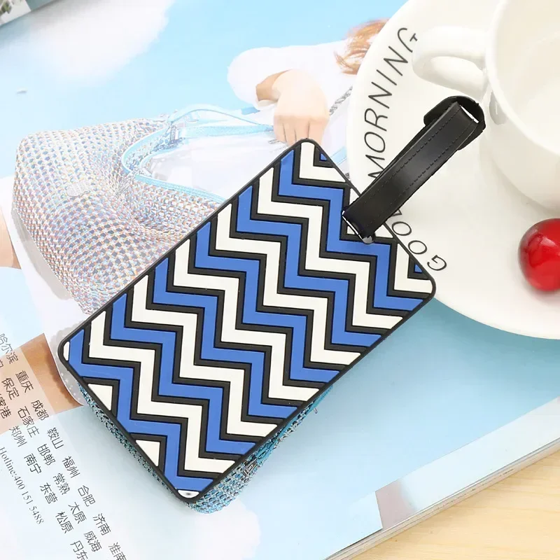 Geometric Luggage Tags for Wom - Women Accessories Name recension och pris